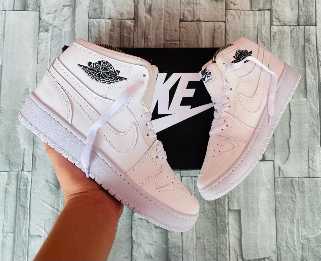 Bellas Botas Nike Blanco Mt